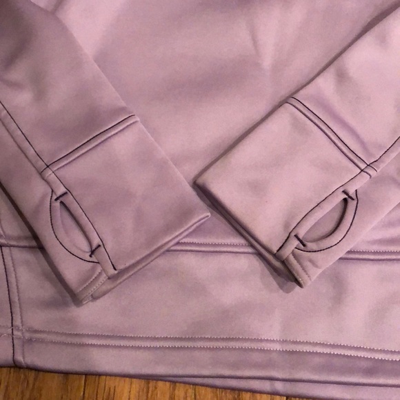 Under Armour semi fitted small purple top - Picture 6 of 8